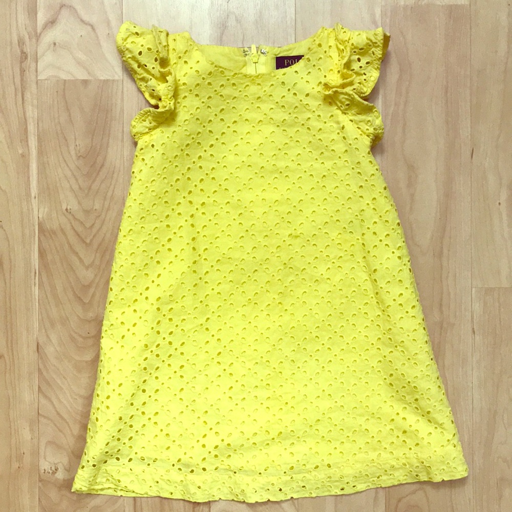 Polo Ralph Lauren Eyelet Dress Size 3T